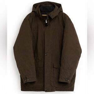 Boston Harbour Insulated Winter Parka Jacket XXL Brown Hooded Outdoor Coat